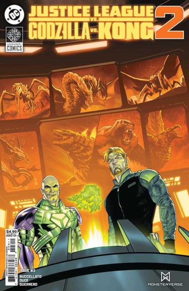 Justice League vs Godzilla vs Kong 2 #3 Cover A Christian Duce