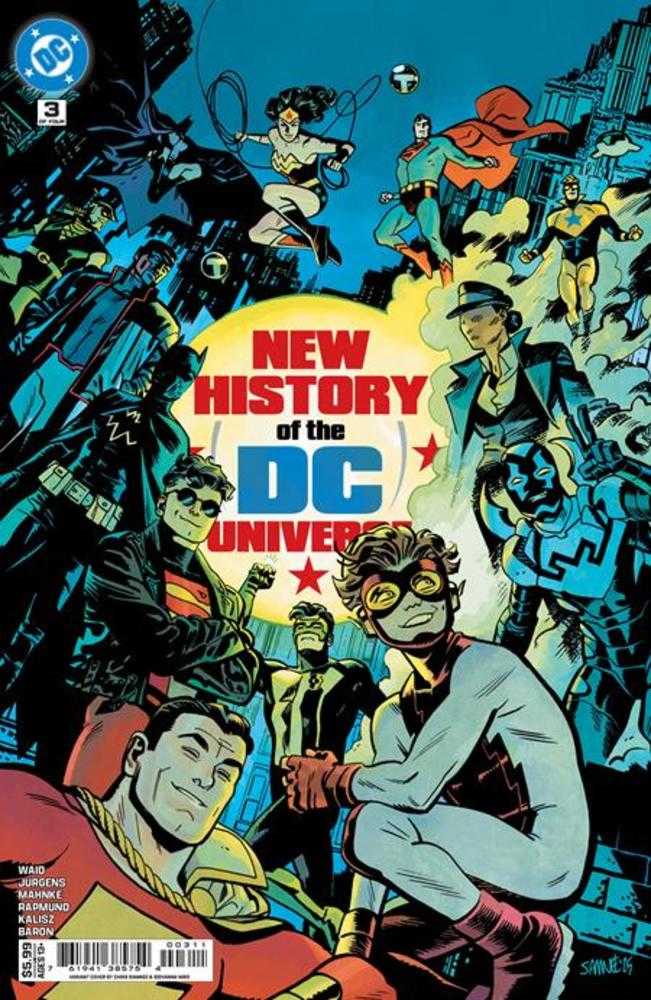 New History Of The DC Universe #3 Cover A Chris Samnee