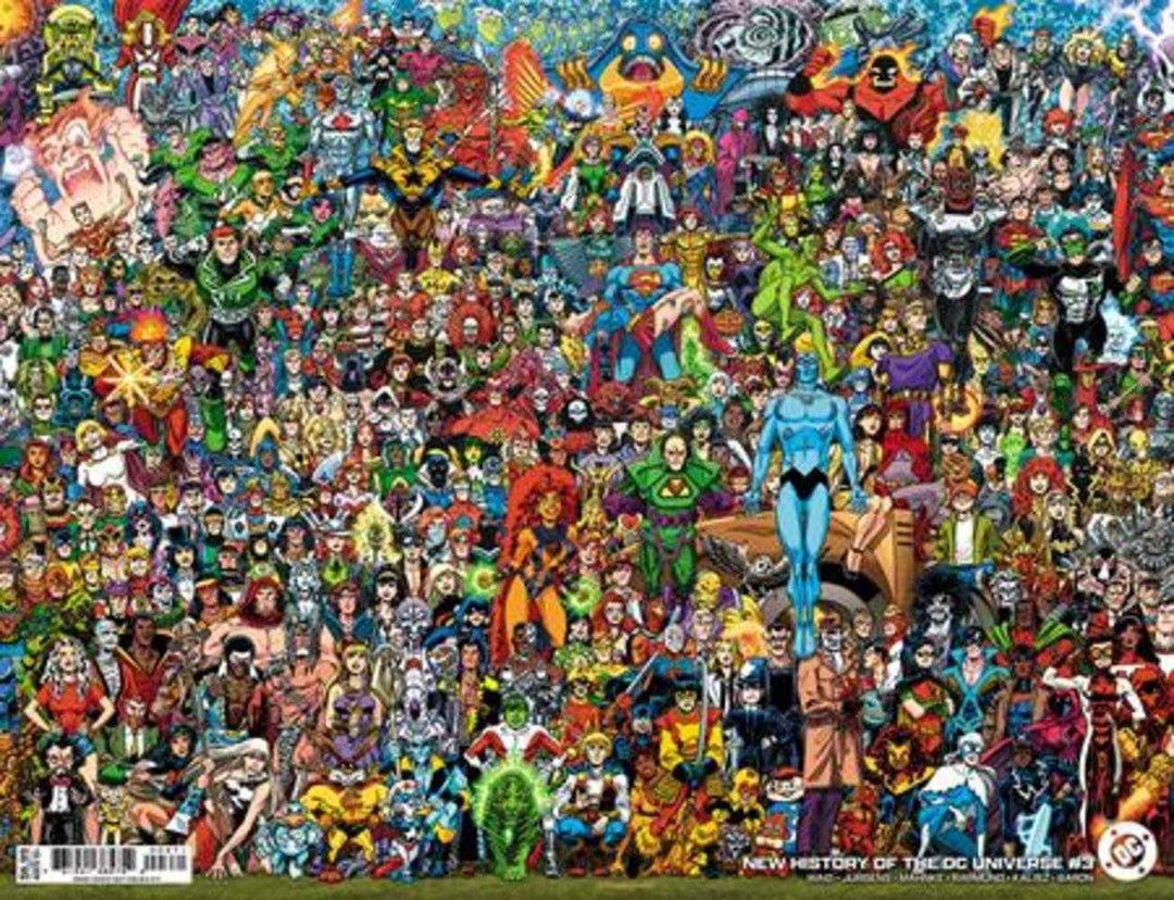 New History Of The DC Universe #3 Cover D Scott Koblish Legacy Wraparound Variant