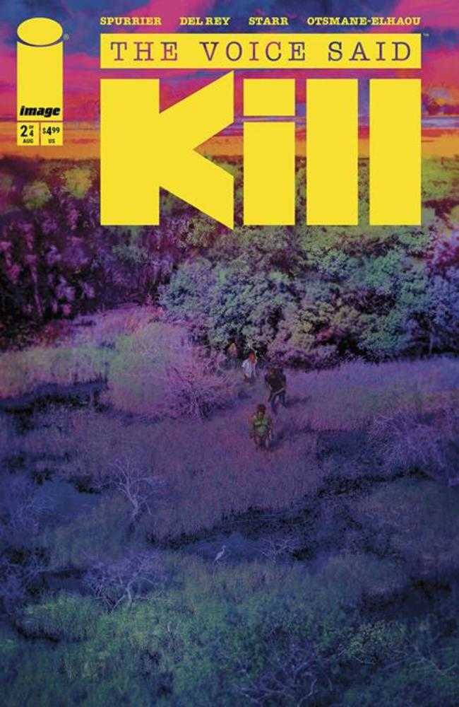 The Voice Said Kill #2 Cover A Vanesa Del Rey