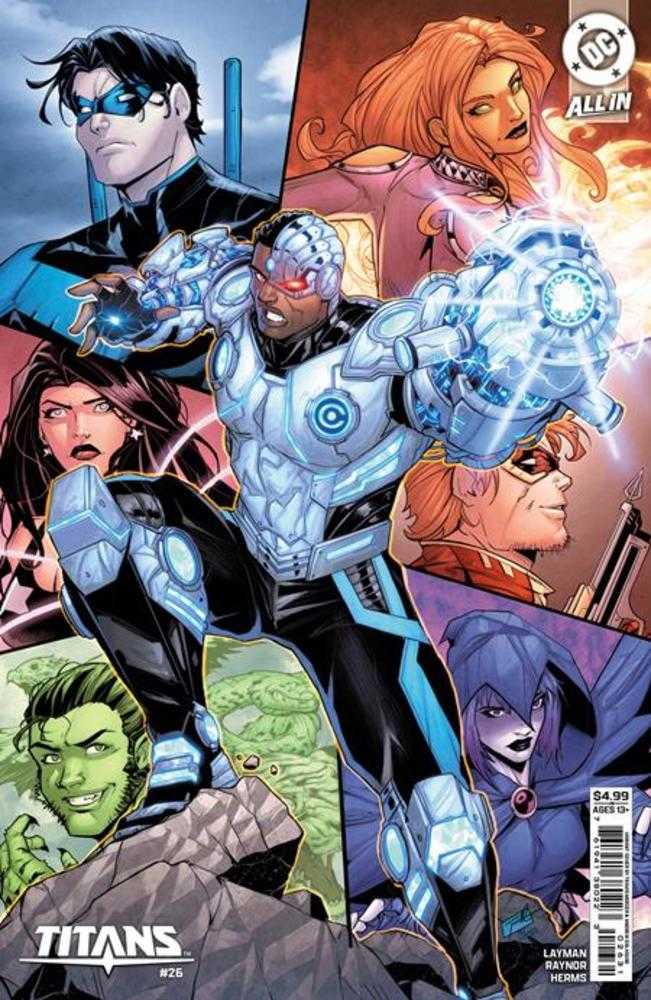 Titans #26 Cover C Travis Mercer Variant