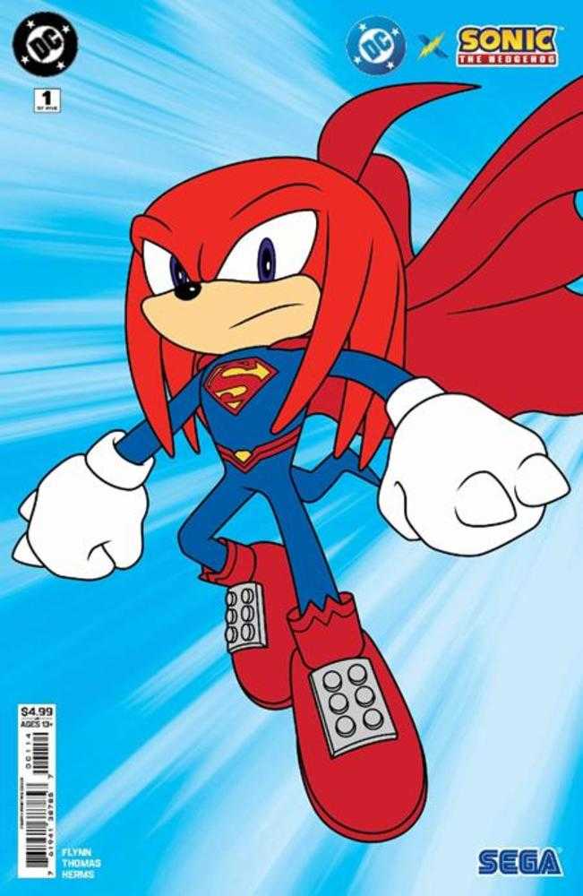 DC X Sonic The Hedgehog #1 4th Print