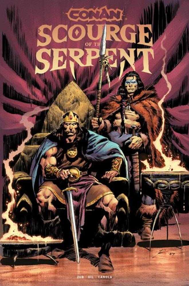 Conan The Barbarian Scourge Of The Serpent #1 Cover A Roberto De La Torre