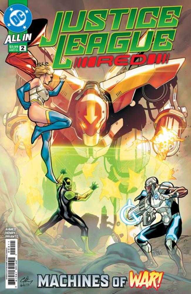 Justice League Red #2 Cover A Clayton Henry