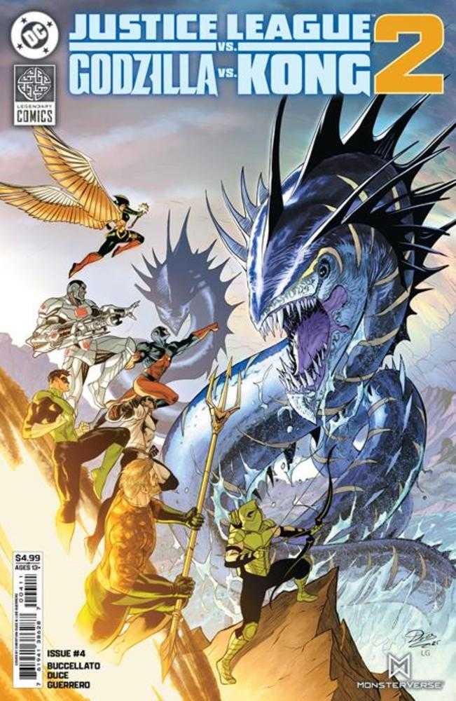 Justice League vs Godzilla vs Kong 2 #4 Cover A Christian Duce