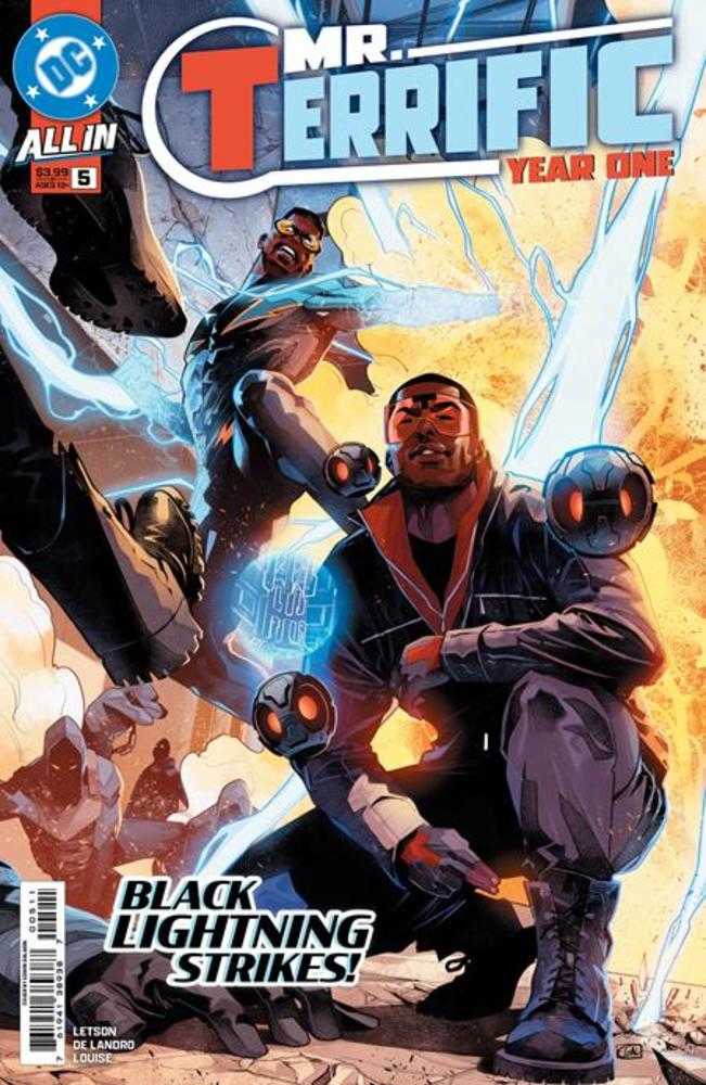 Mr Terrific Year One #5 Cover A Edwin Galmon