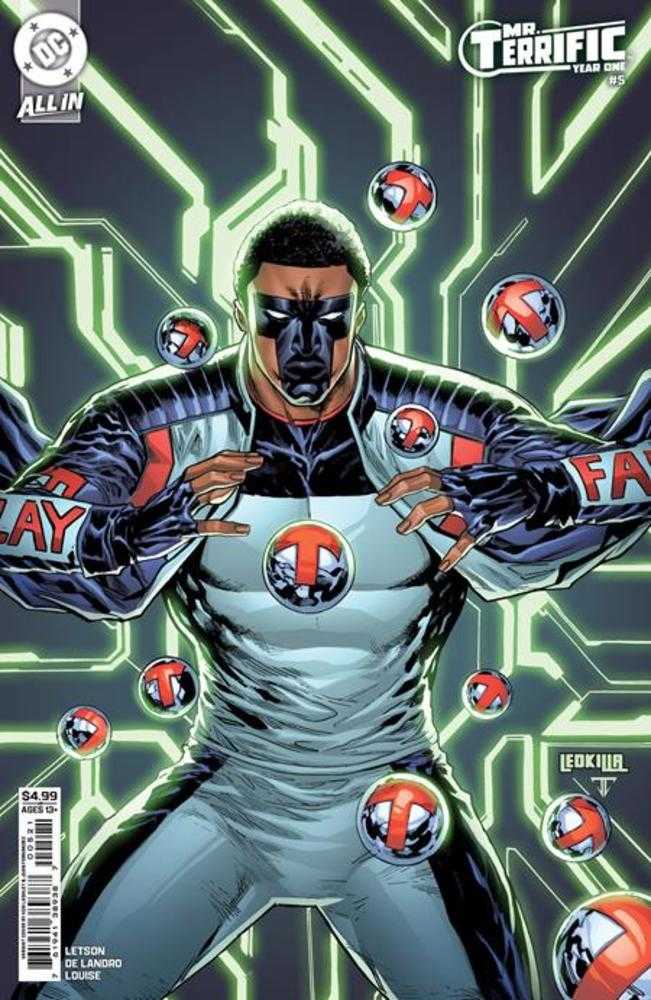 Mr Terrific Year One #5 Cover B Ken Lashley Variant