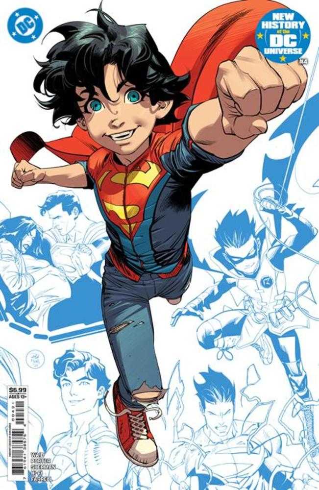 New History Of The DC Universe #4 Cover B Dan Mora Variant