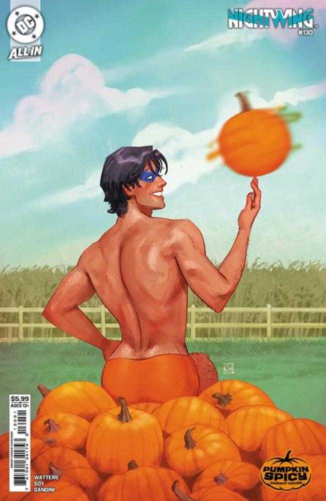 Nightwing #130 Cover D Kevin Wada Pumpkin Spicy Variant