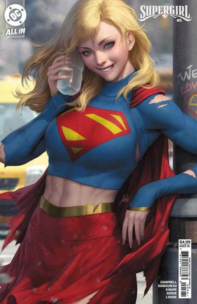 Supergirl #5 Cover B Stanley Artgerm Lau Variant