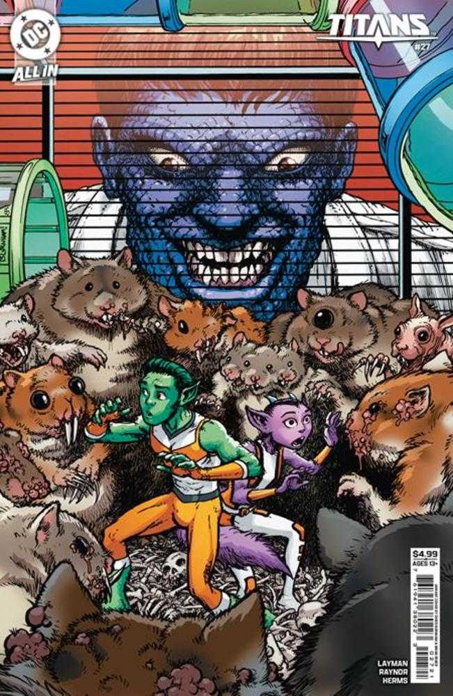 Titans #27 Cover B Chris Burnham Variant