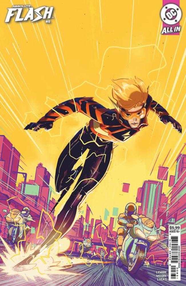 Absolute Flash #8 Cover C Riley Rossmo Variant