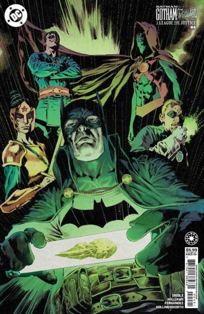 Batman Gotham By Gaslight A League For Justice #4 Cover C Mike Perkins Variant