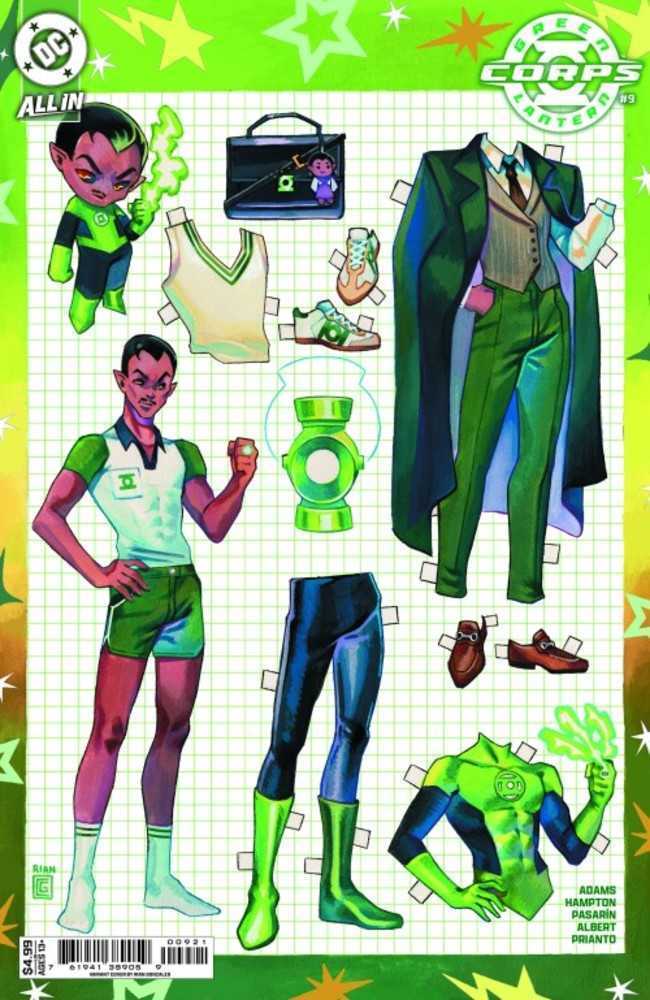 Green Lantern Corps #9 Cover B Rian Gonzales Variant (Starbreaker Supremacy)