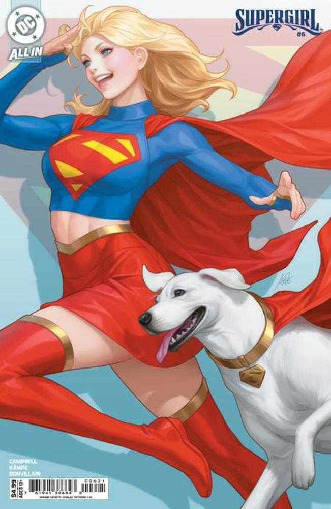 Supergirl #6 Cover B Stanley Artgerm Lau Variant