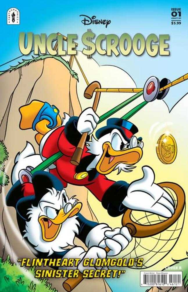 Uncle Scrooge Flintheart Glomgolds Sinister Secret #1 Cover B Dave Alvarez Variant