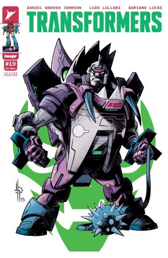 Transformers #19 2nd Printing Cover B Jason Howard Quintessons Variant