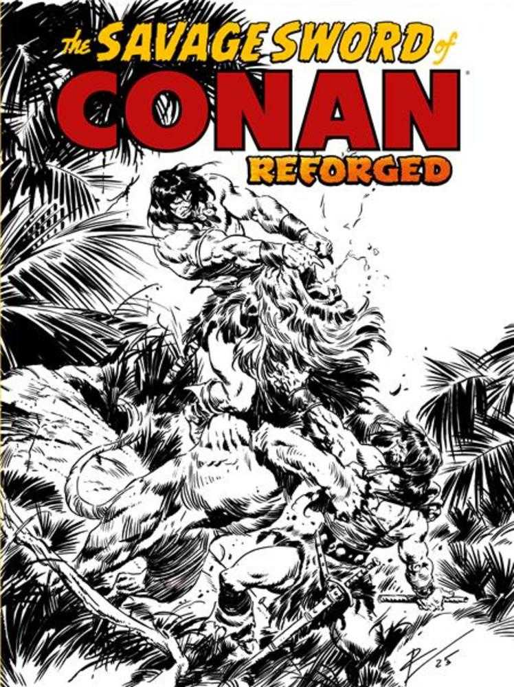 Savage Sword Of Conan Reforged #1 Cover D Roberto De La Torre Inks Variant