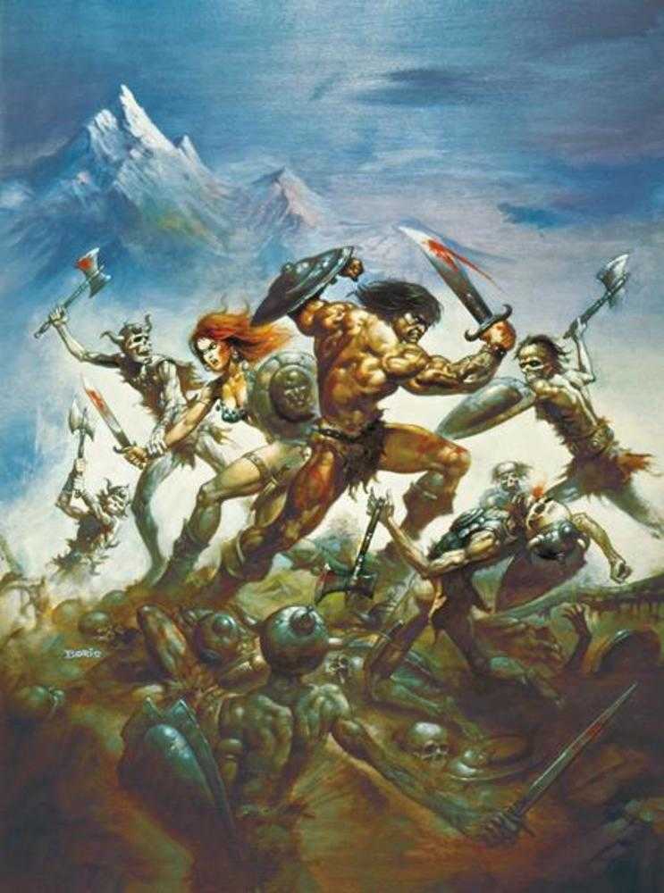 Savage Sword Of Conan Reforged #1 Cover E Boris Vallejo Full Art Variant