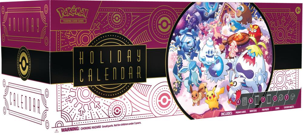2025 Pokémon Trading Card Game: Holiday Calendar