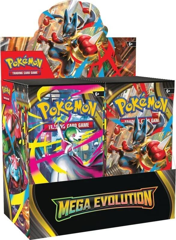 Pokemon TCG: Mega Evolution ME1 Booster Box - w/ Topper