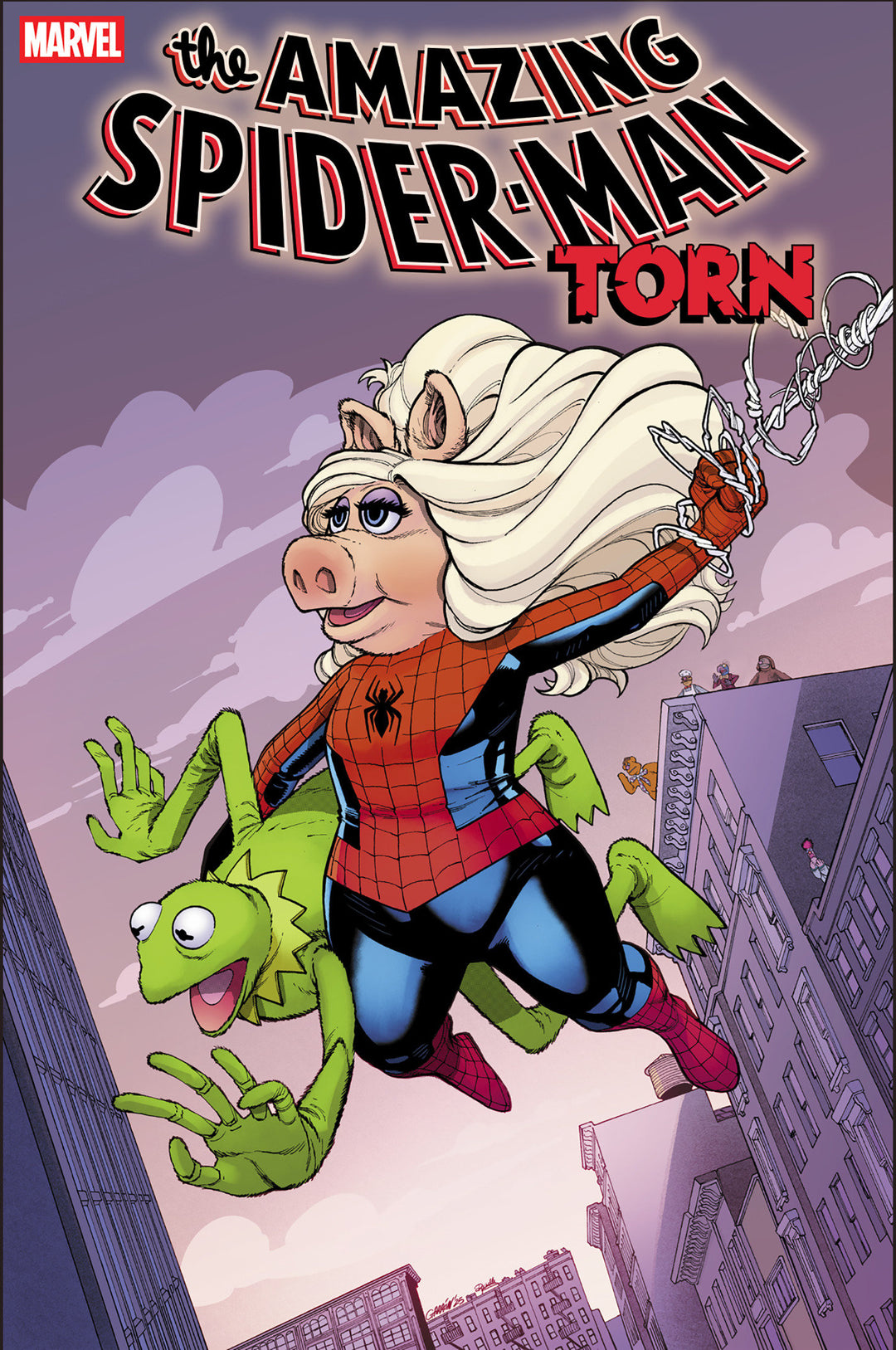 Amazing Spider Man: Torn #1 Javier Garron Muppets Variant