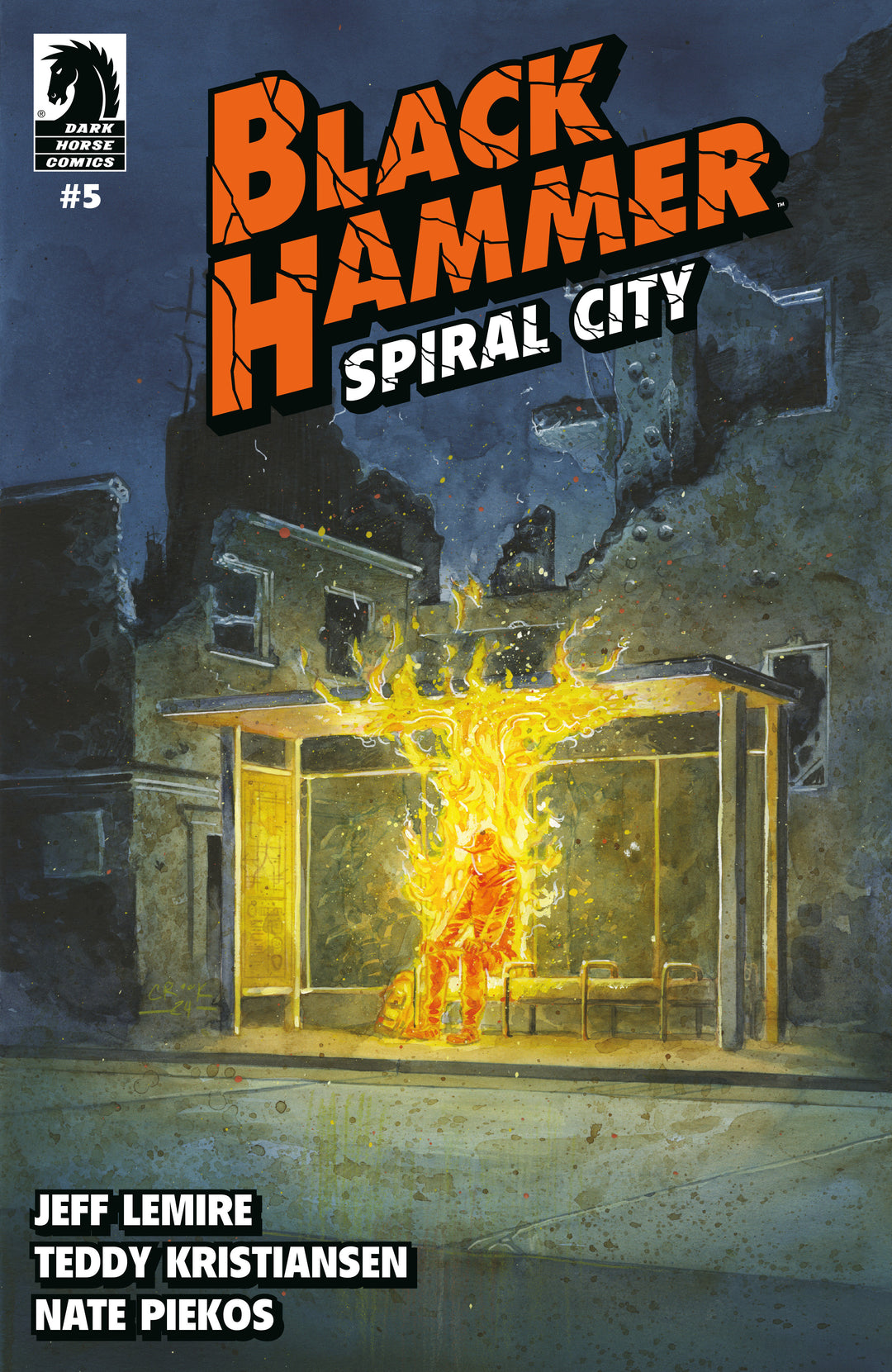 Black Hammer Spiral City #5 Cover B Crook