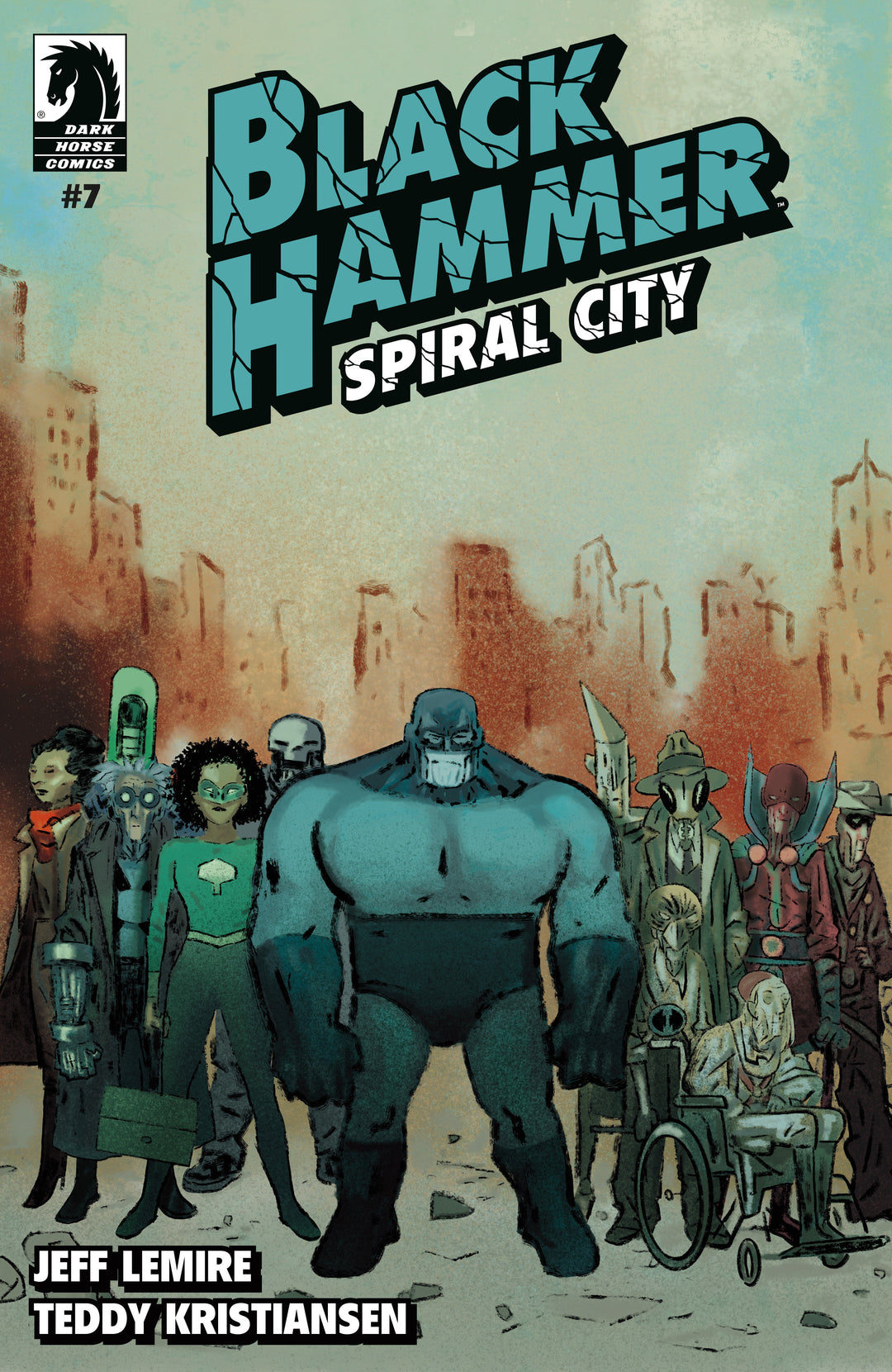 Black Hammer: Spiral City #7 Cover A Teddy Kristiansen