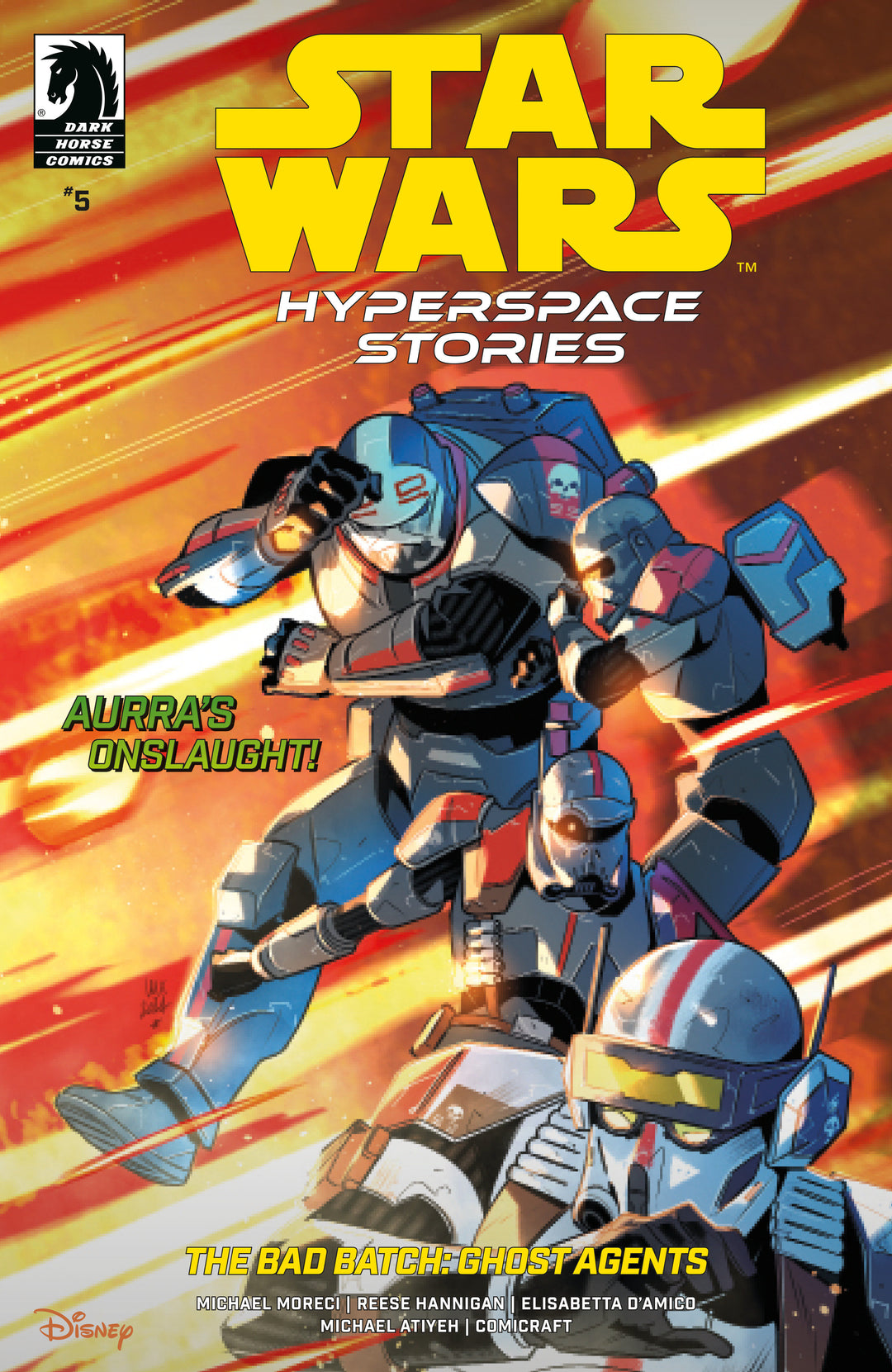 Star Wars Hyperspace Stories The Bad Batch--Ghost Agents #5 (Cover A) (Valeria Favoccia)