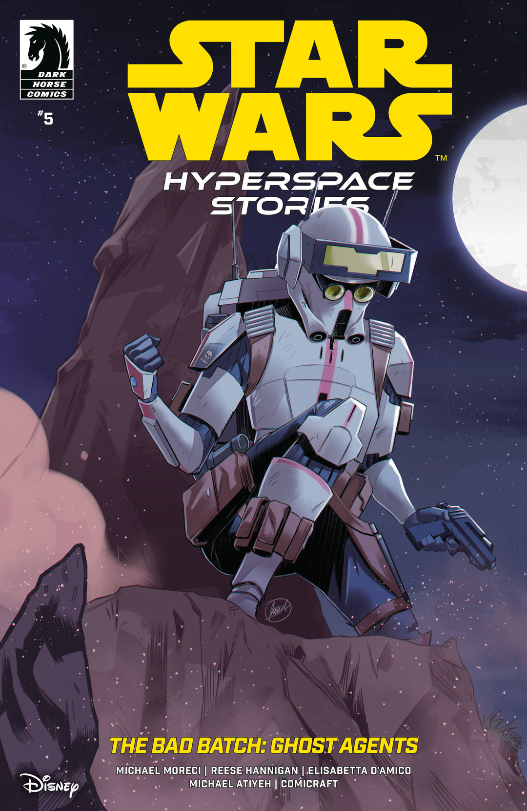 Star Wars Hyperspace Stories The Bad Batch--Ghost Agents #5 (Cover B) (French Carlomagno)