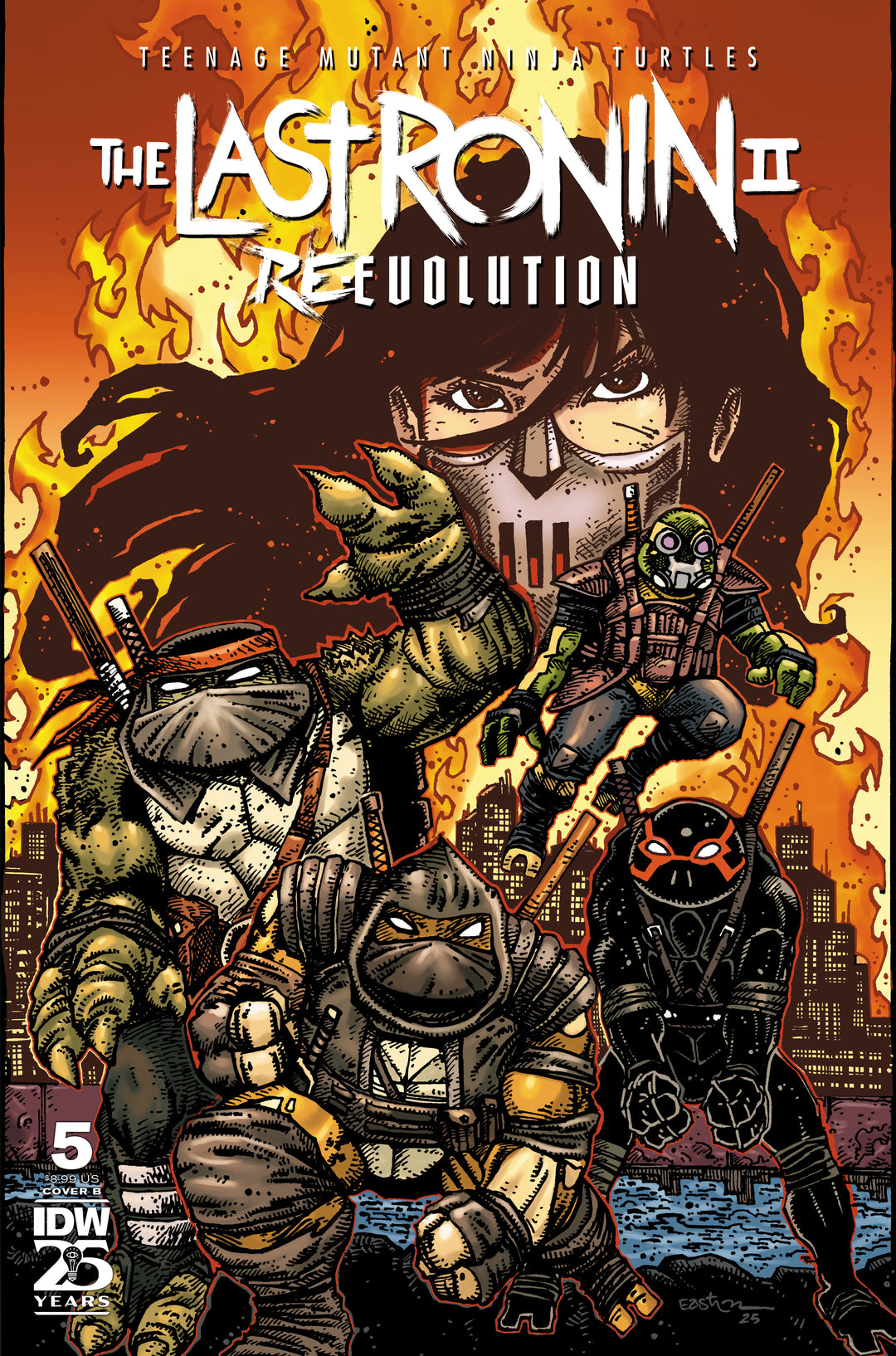 Teenage Mutant Ninja Turtles The Last Ronin II Re Evolution #5 Cover B Eastman