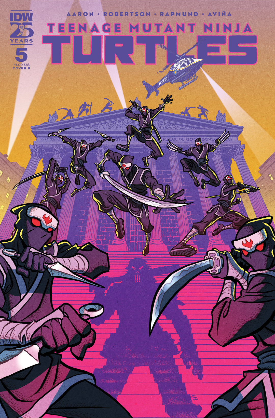 Teenage Mutant Ninja Turtles 2024 #5 Cover B Chan