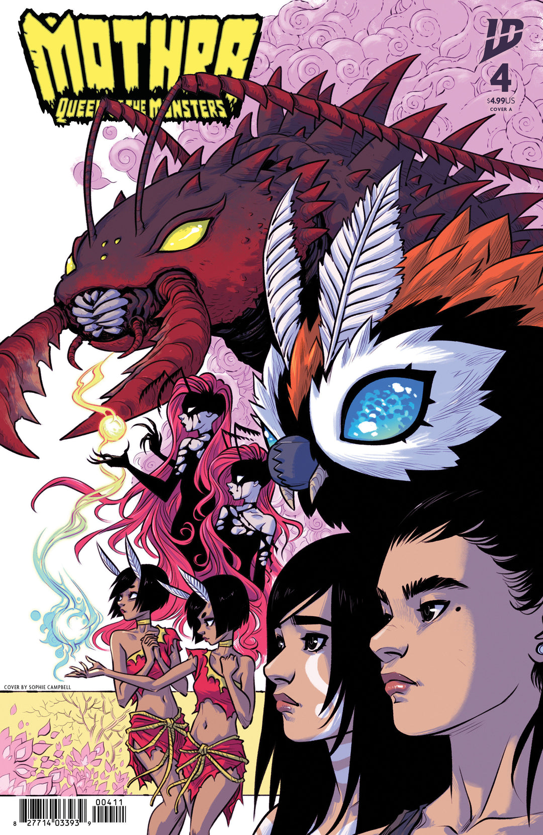 Mothra Queen Of The Monsters #4 Cover A (Campbell)