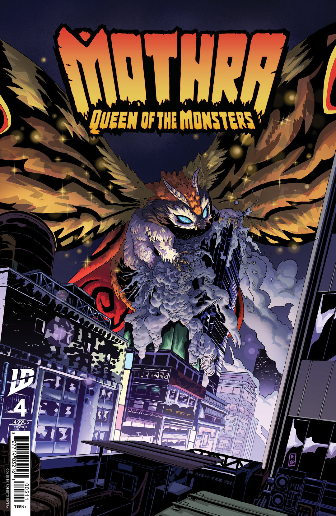 Mothra Queen Of The Monsters #4 Variant B (Rivera)