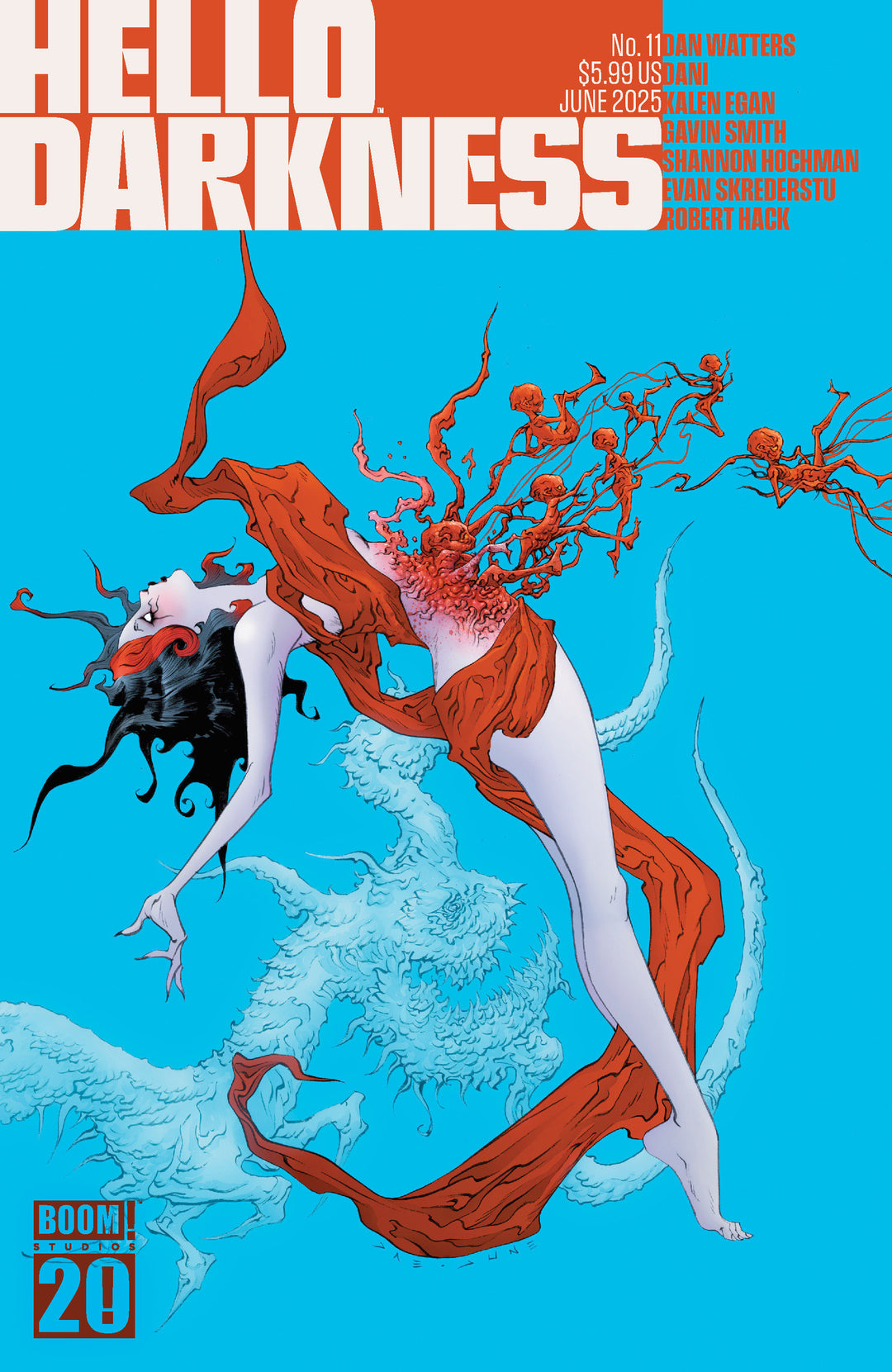 Hello Darkness #11 D Boom 20th Anniversary Variant (Lee & Chung)