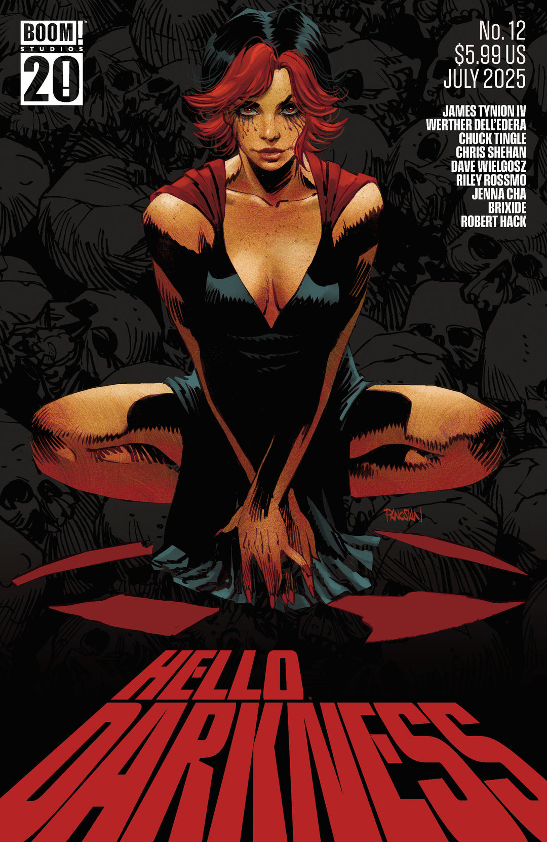 Hello Darkness #12 D Boom 20th Anniversary Variant (Panosian)