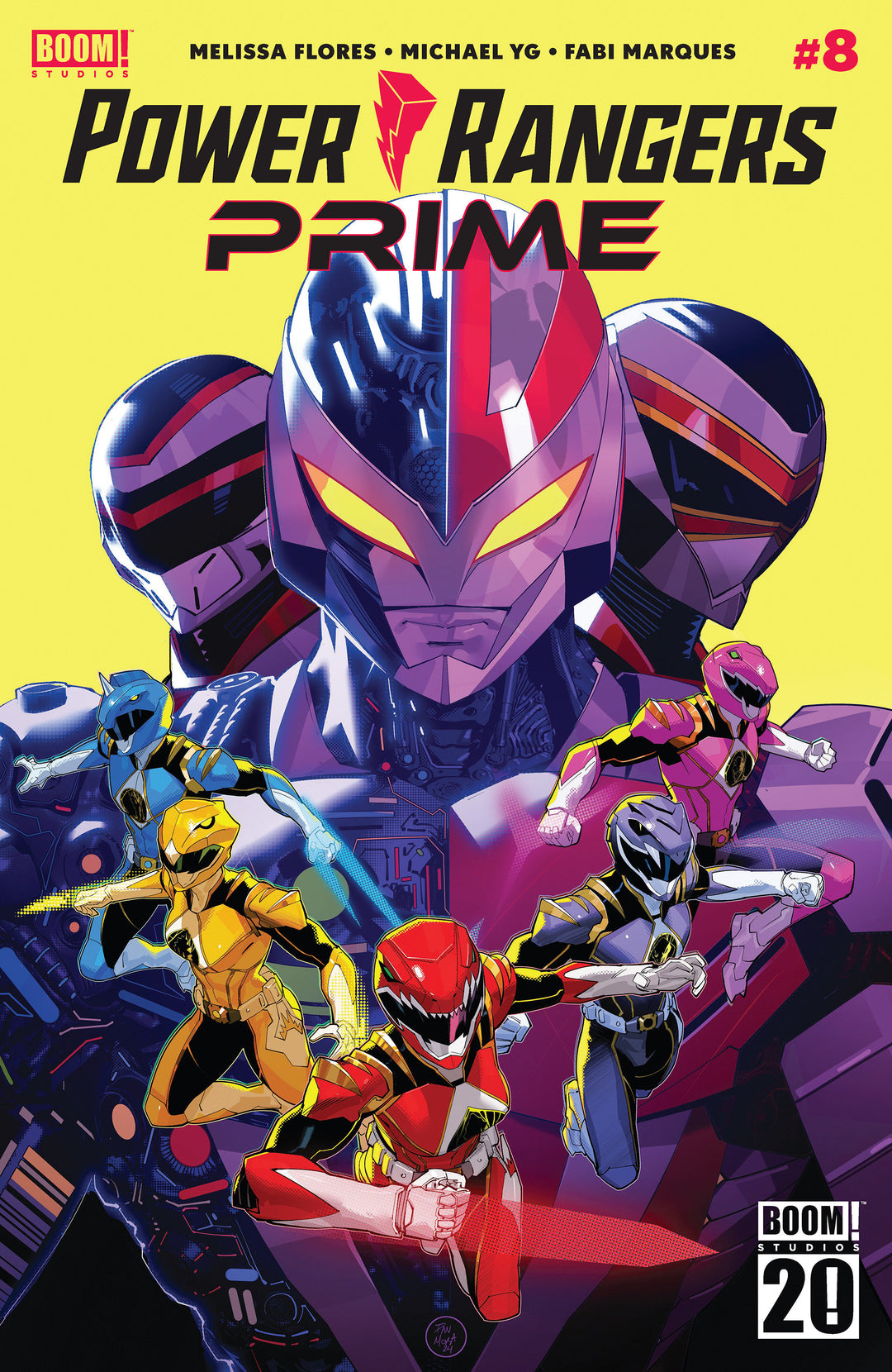 Power Rangers Prime #8 A Main Mora