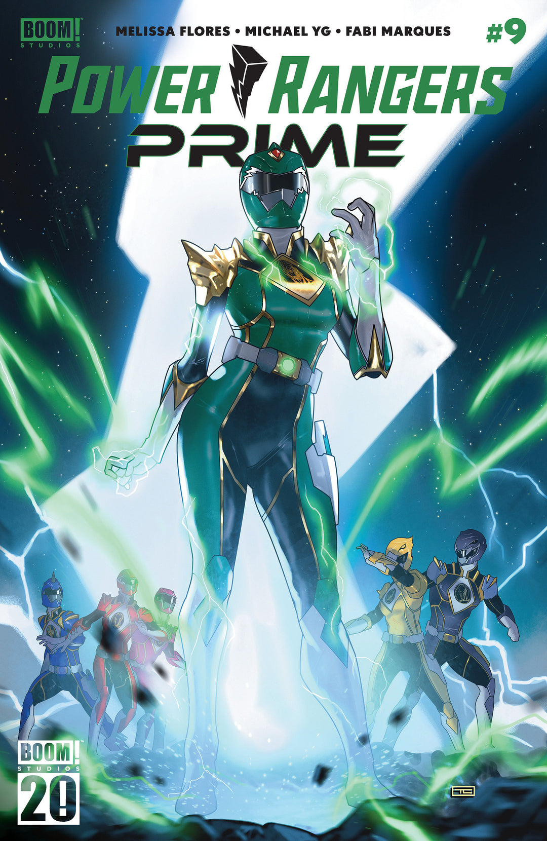 Power Rangers Prime #9 A Main (Clarke)