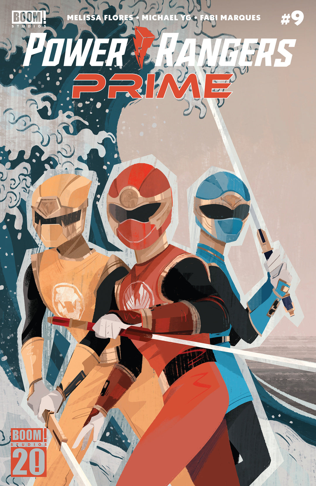 Power Rangers Prime #9 B Variant (Kung)