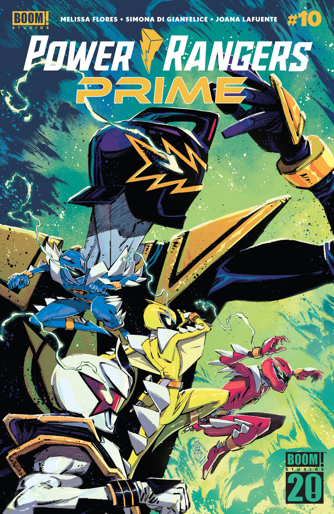 Power Rangers Prime #10 B Variant (Corona)
