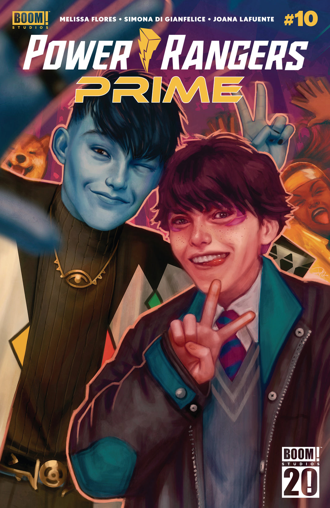 Power Rangers Prime #10 C Boom 20th Anniversary Variant (Puebla)