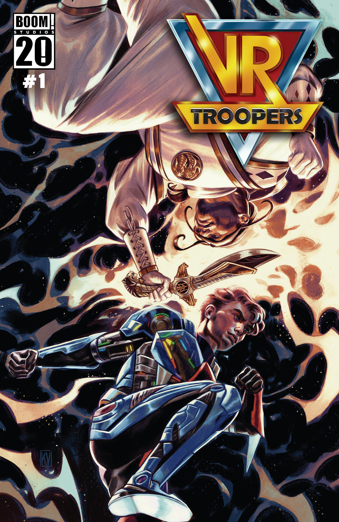Vr Troopers/Power Rangers Flipbook Facsimile Edition #1 B 1:5 Variant Edition (Valerio)