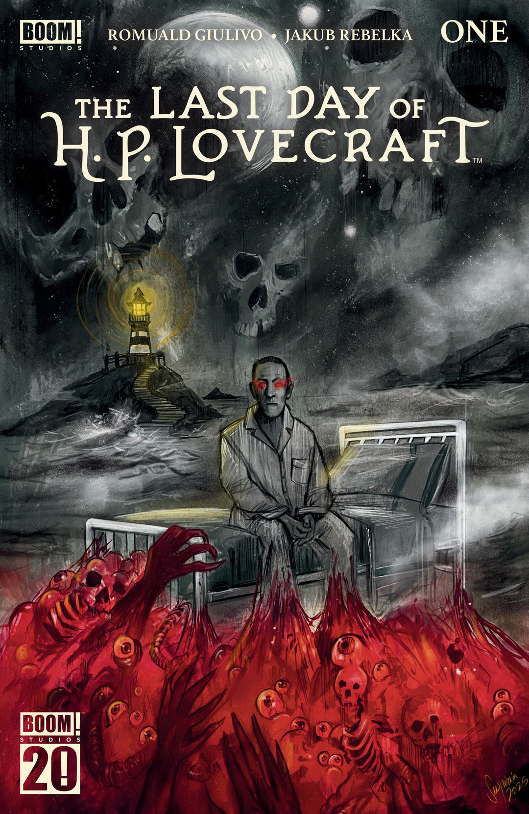 The Last Day Of H.P. Lovecraft #1 C Boom 20th Anniversary Variant (Vilchez)