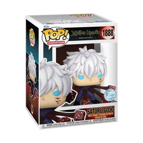 Pop Jujutsu Kaisen Shibuya Incident Satoru Gojo #1888 Entertainment Earth Exclusive