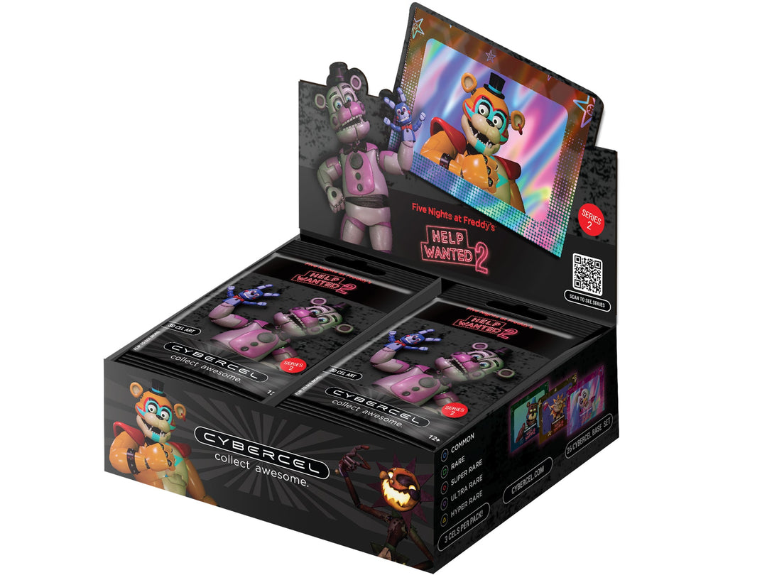 Five Nights at Freddy's Cybercel Series 2 Booster Box