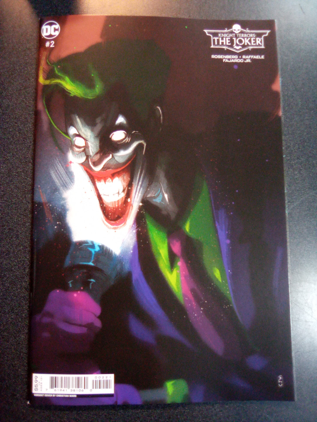 Knight Terrors The Joker #2 (Of 2) Cover B Christian Ward Card Stock Variant