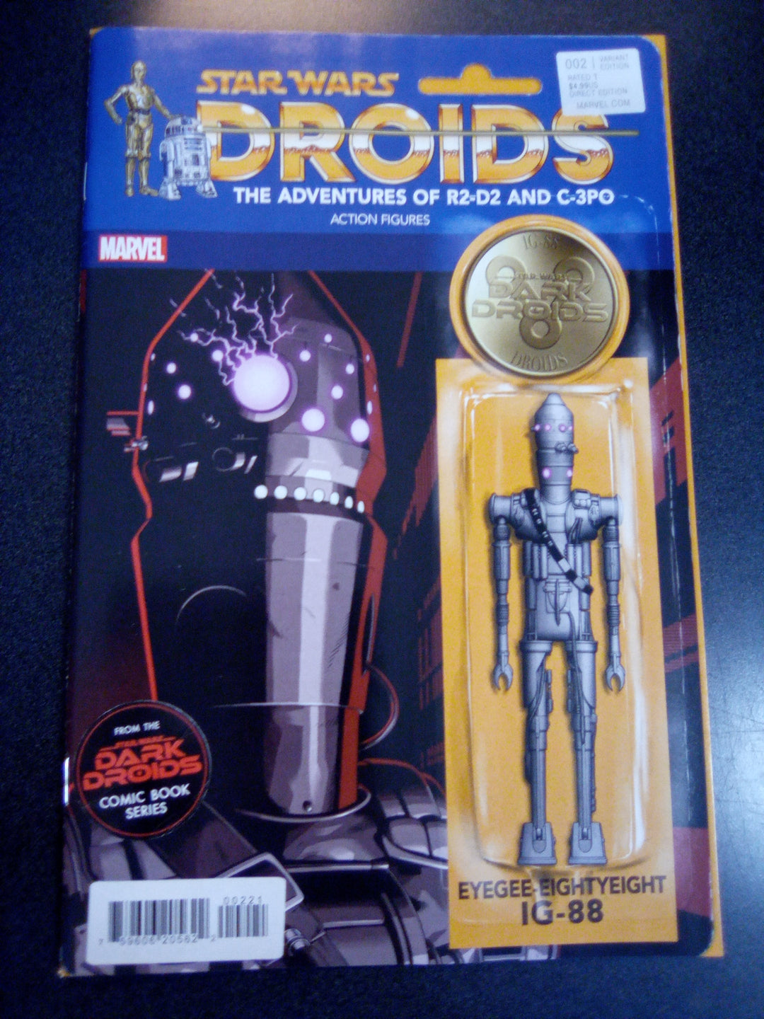Star Wars Dark Droids #2 John Tyler Christopher Action Figure Variant