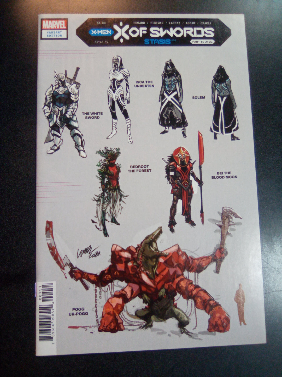 X of Swords Stasis #1 1:10 Larraz Design Variant
