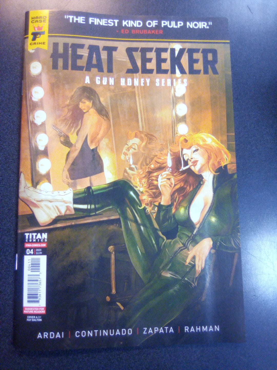 Heat Seeker Gun Honey Series #4 (Of 4) Cover A Dalton