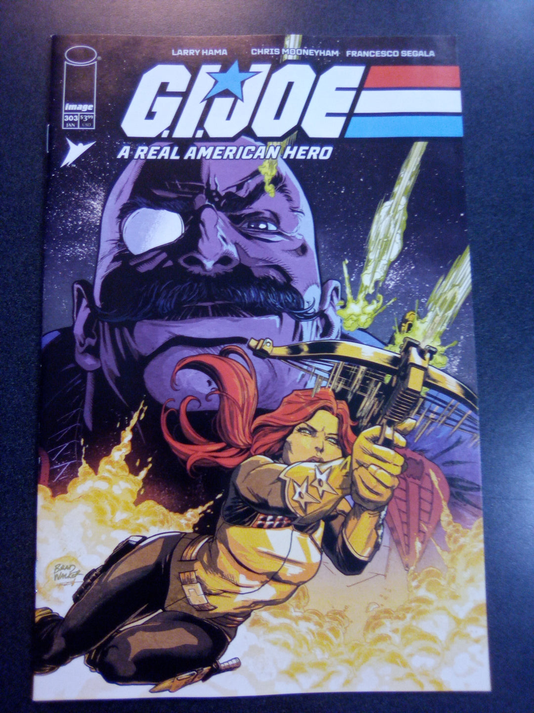 G.I. Joe A Real American Hero #303 Cover C 1 in 10 Brad Walker & Francesco Segala Variant